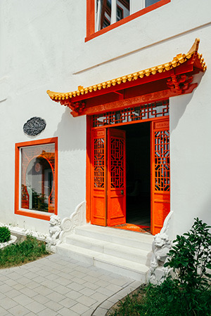 China Center Magdeburg, Eingang